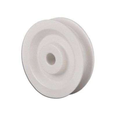 Plastikowy krążek kablowy 65 mm z rowkiem U - 50 kg