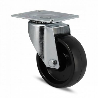 Żaroodporne kółko obrotowe 100 mm - 125 kg