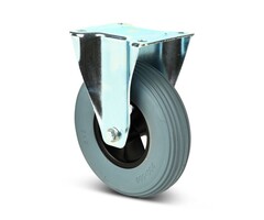 Kółko stałe 200 mm ze spienionego PU - 100 kg