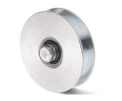 Koło rowkowane 117 mm z kwadratowym rowkiem - 450 kg