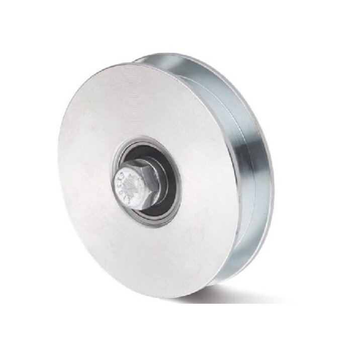 Koło rowkowane 100 mm z kwadratowym rowkiem - 425 kg