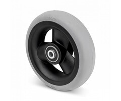 Miękkie gumowe kóło 125 mm - 75 kg