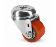 Kółko obrotowe PU 35 mm - 100 kg