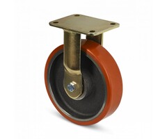 Kółko stałe PU 200 mm - 1000 kg