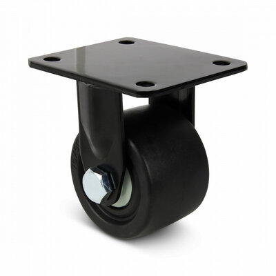 Nylon ciężkiego obciążenia kółko stałe 75 mm - 600 kg