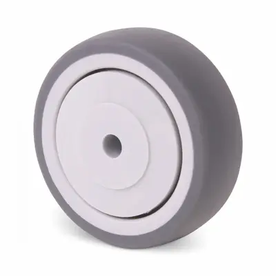 Kółko gumowe 75 mm - otwór łożyska kulkowego 8 mm - 75 kg