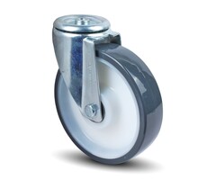 PU kółko obrotowe 200 mm - 400 kg