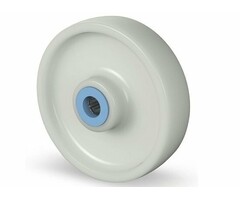 Kóło ze stali nierdzewnej 125 mm Nylon - 300 kg