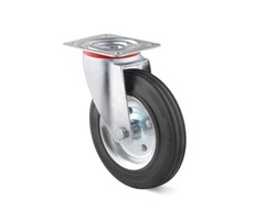 Guma pełna kółko obrotowe 200 mm - 205 kg