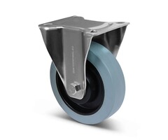 Elastyczne gumowe kółko stałe 160 mm - 350 kg