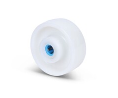 Kóło ze stali nierdzewnej 100 mm Nylon - 175 kg
