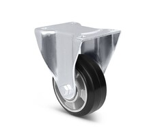 Elastyczne gumowe kółko stałe 125 mm - 300 kg