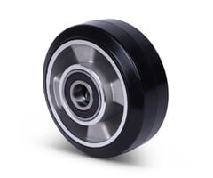 Elastyczne gumowe kóło 125 mm - 300 kg