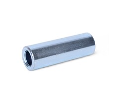 Tuleja wału - 20x12x76 mm  | stal ocynkowana