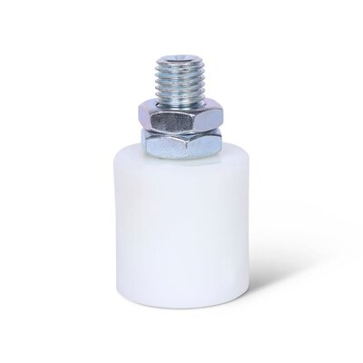 Rolka prowadząca 41 mm brama przesuwna - poliamid - 80 kg