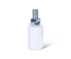 Rolka prowadząca 40 mm - poliamid - 80 kg