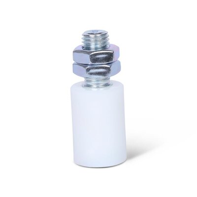 Rolka prowadząca 30 mm do bram przesuwnych - poliamid - 75 kg