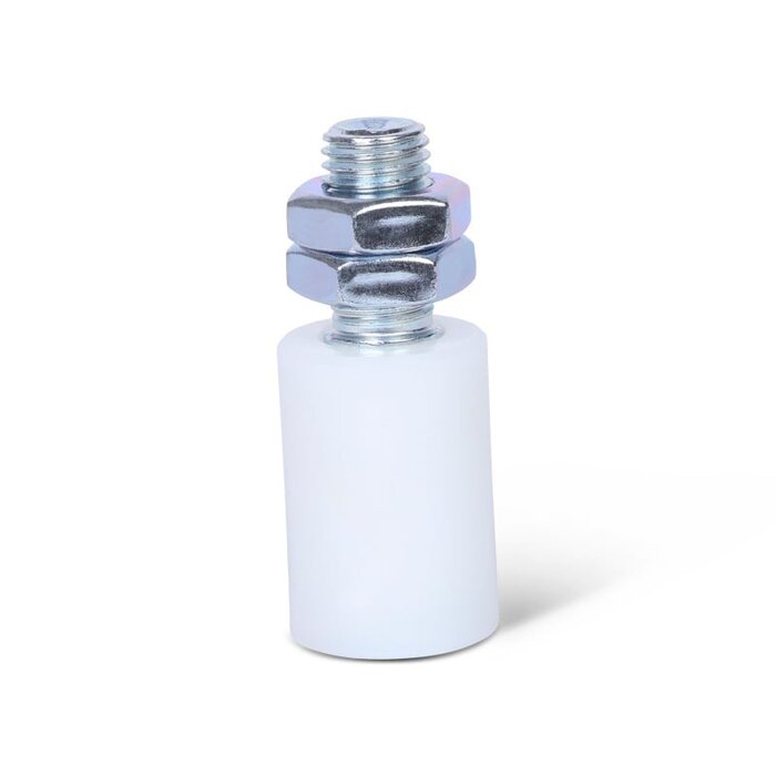 Rolka prowadząca 30 mm do bram przesuwnych - poliamid - 75 kg