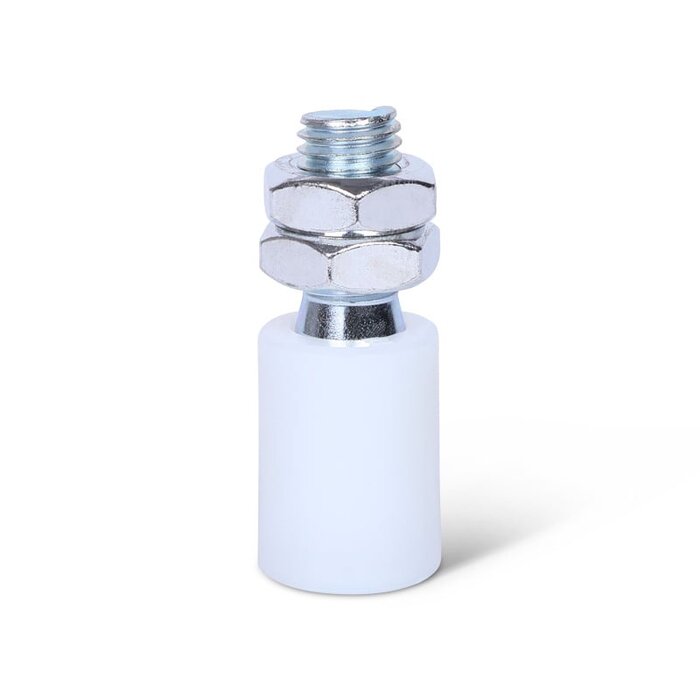 Rolka prowadząca 25 mm do bram przesuwnych - poliamid - 70 kg