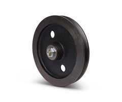 Koło rowkowane 200 mm z kwadratowym rowkiem - 250 kg