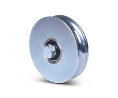 Koło rowkowane 117 mm z rowkiem U - 450 kg
