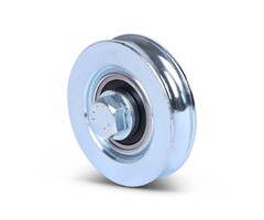 Koło rowkowane 50 mm z rowkiem U - 70 kg