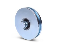 Koło rowkowane 117 mm z kwadratowym rowkiem - 240 kg