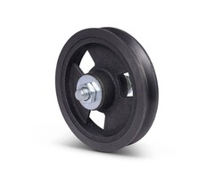 Koło rowkowane 140 mm z kwadratowym rowkiem - 135 kg