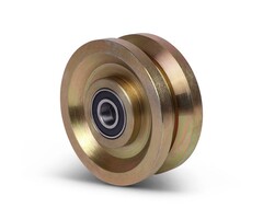 Koło rowkowane 100 mm z rowkiem V - 600 kg