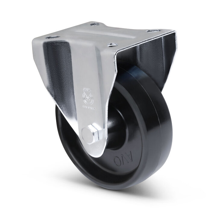 Żaroodporne kółko stałe 125 mm - 170 kg