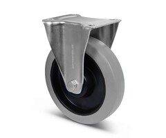 Elastyczne gumowe kółko stałe 200 mm - 400 kg