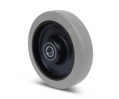 Elastyczne gumowe kóło 200 mm - 400 kg