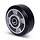 Kółko gumowe 125 mm - otwór łożyska kulkowego 20 mm - 300 kg