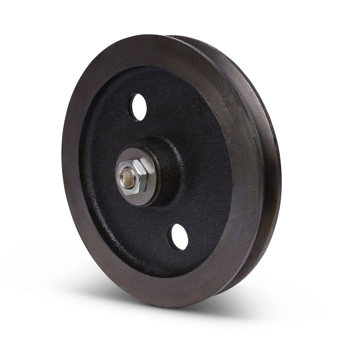 Koło rowkowane 200 mm z kwadratowym rowkiem - 250 kg