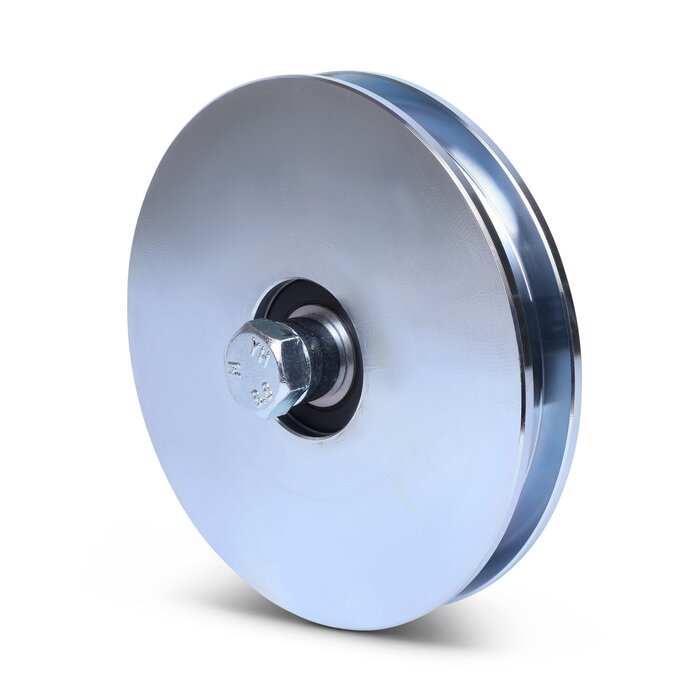 Koło rowkowane 160 mm z kwadratowym rowkiem - 290 kg