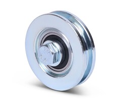 Koło rowkowane 50 mm z kwadratowym rowkiem - 70 kg