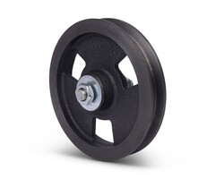 Koło rowkowane 160 mm z kwadratowym rowkiem - 175 kg