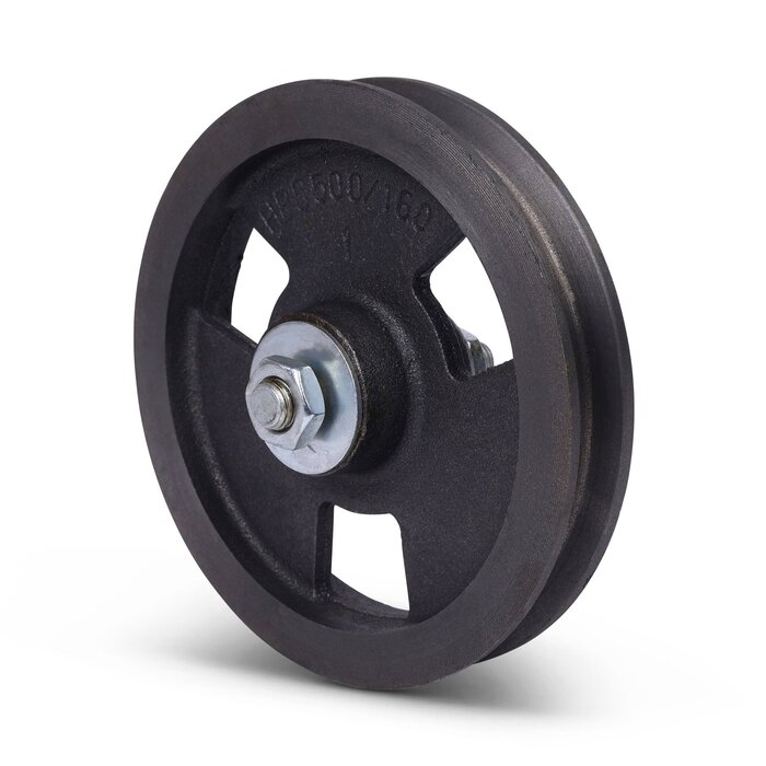 Koło rowkowane 160 mm z kwadratowym rowkiem - 175 kg