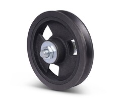 Koło rowkowane 140 mm z kwadratowym rowkiem - 135 kg