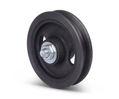 Koło rowkowane 105 mm z kwadratowym rowkiem - 75 kg