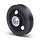 Koło rowkowane 90 mm z kwadratowym rowkiem - 50 kg