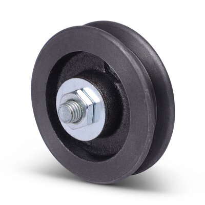 Koło rowkowane 75 mm z kwadratowym rowkiem - 35 kg