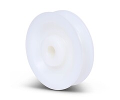 Krążek kablowy 100 mm z rowkiem U - 160 kg