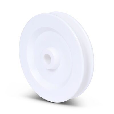Plastikowy krążek kablowy 90 mm z rowkiem U - 130 kg