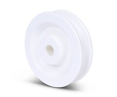 Krążek kablowy 80 mm z rowkiem U - 120 kg