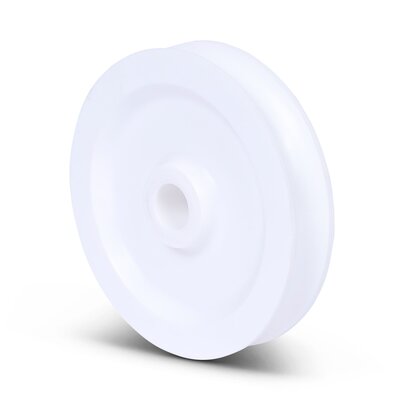 Plastikowy krążek kablowy 75 mm z rowkiem U - 75 kg