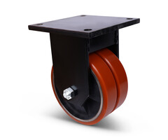 Kółko stałe PU 200 mm - 2200 kg