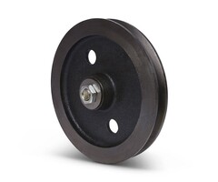 Koło rowkowane 200 mm z kwadratowym rowkiem - 250 kg