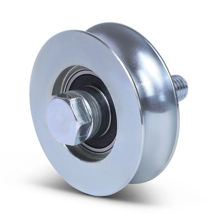 Koło rowkowane 80 mm z rowkiem U - 200 kg
