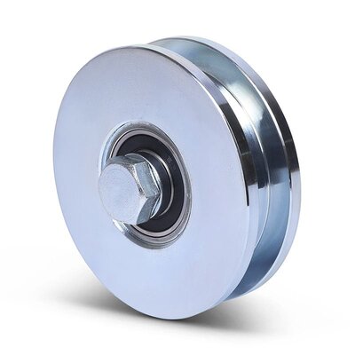 Koło rowkowane 100 mm z kwadratowym rowkiem - 425 kg